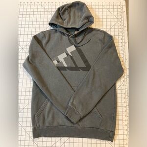 Adidas Men’s Size Small Grey/Black Hoodie